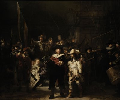 De Nachtwacht door Rembrandt van Rijn